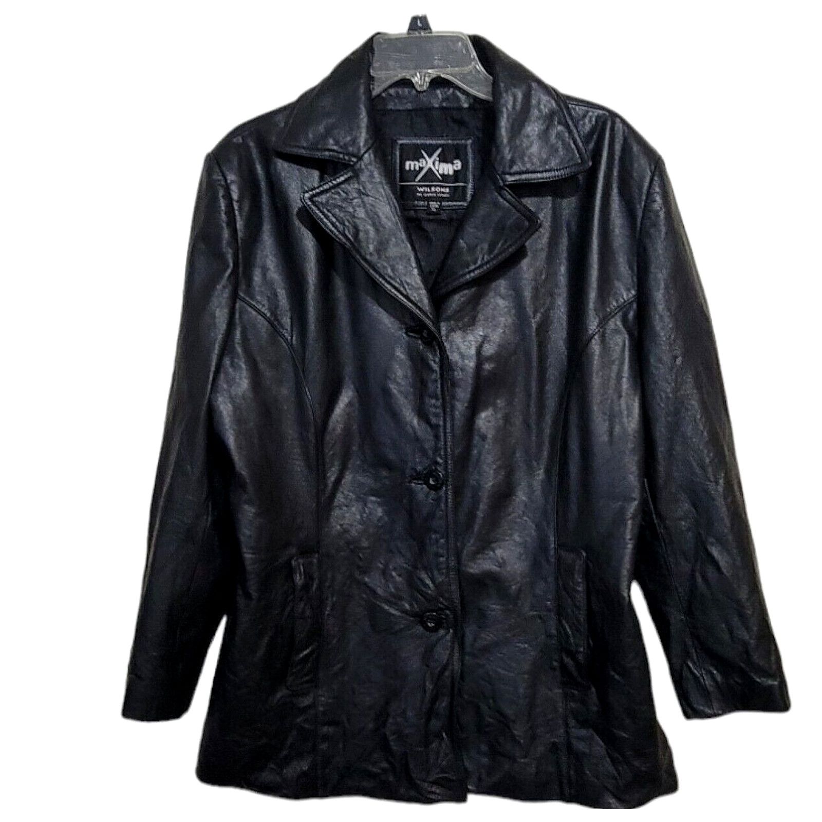 Wilsons Maxima vintage leather jacket outlets