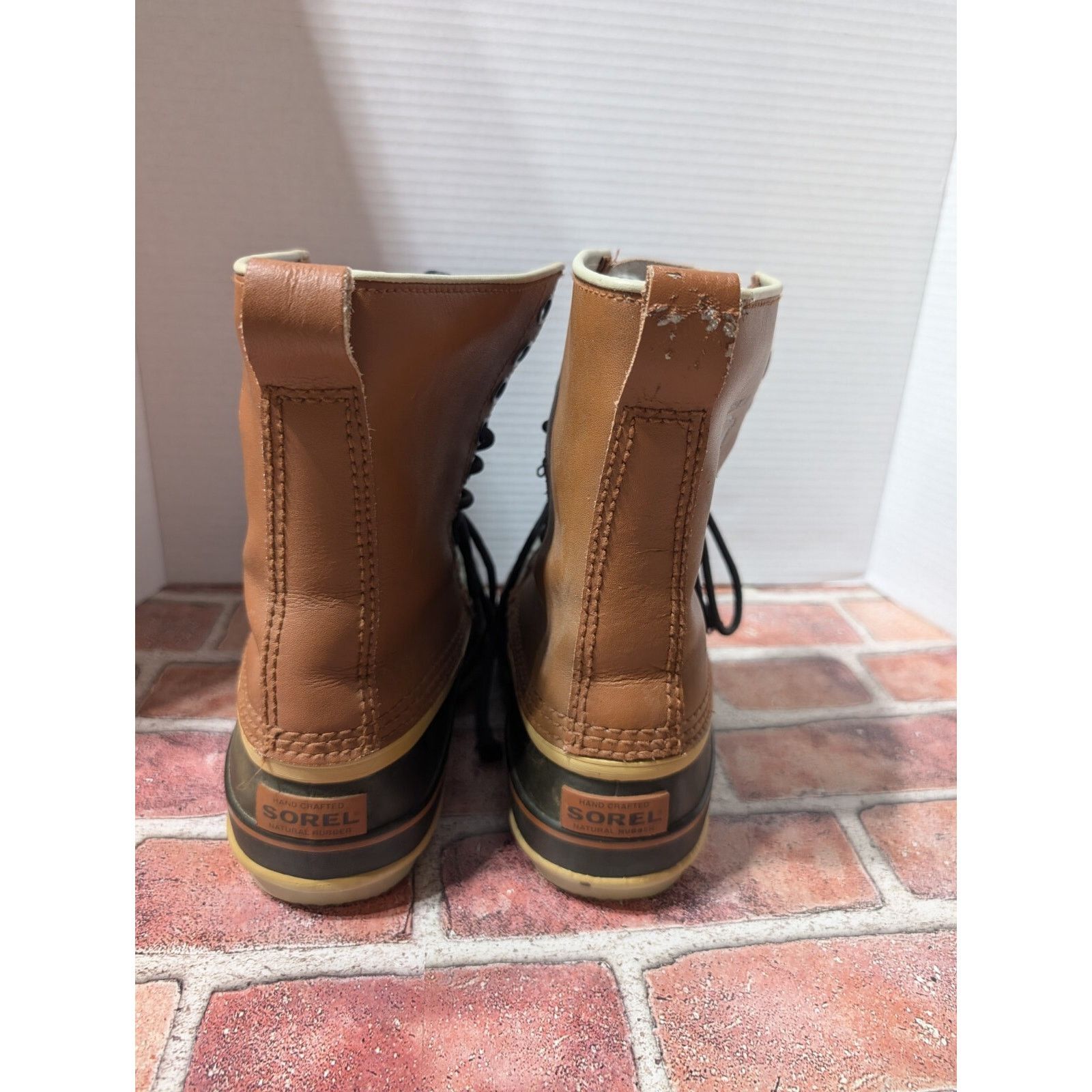 SOREL SOREL 1964 Premium Leather WATERPROOF Snow Boots Mens Sz 8 Size US 8 / EU 41 - 7 Thumbnail