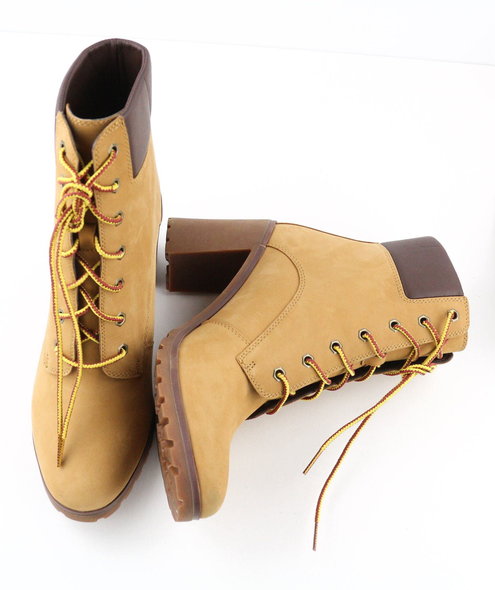 Timberland A1HLS UK7 Brown Leather Ortholite Allington Heels 79879 Size US 9 / EU 42 - 8 Thumbnail