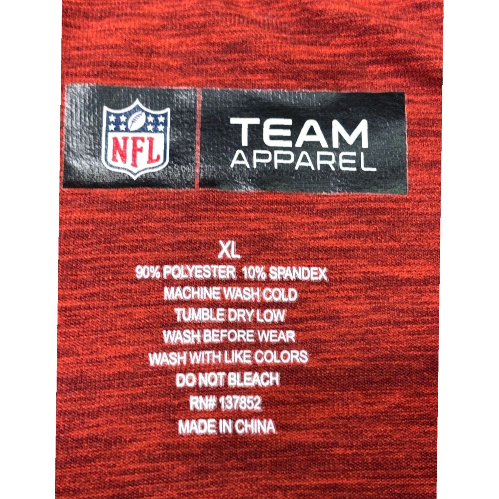 NFL NWT Washington Commanders Zubaz Pullover 1/4 Zip Red XL Men Shirts NFL Team Apparel Space Dye Mock Neck Logo Zipper Football Size US XL / EU 56 / 4 - 4 Thumbnail