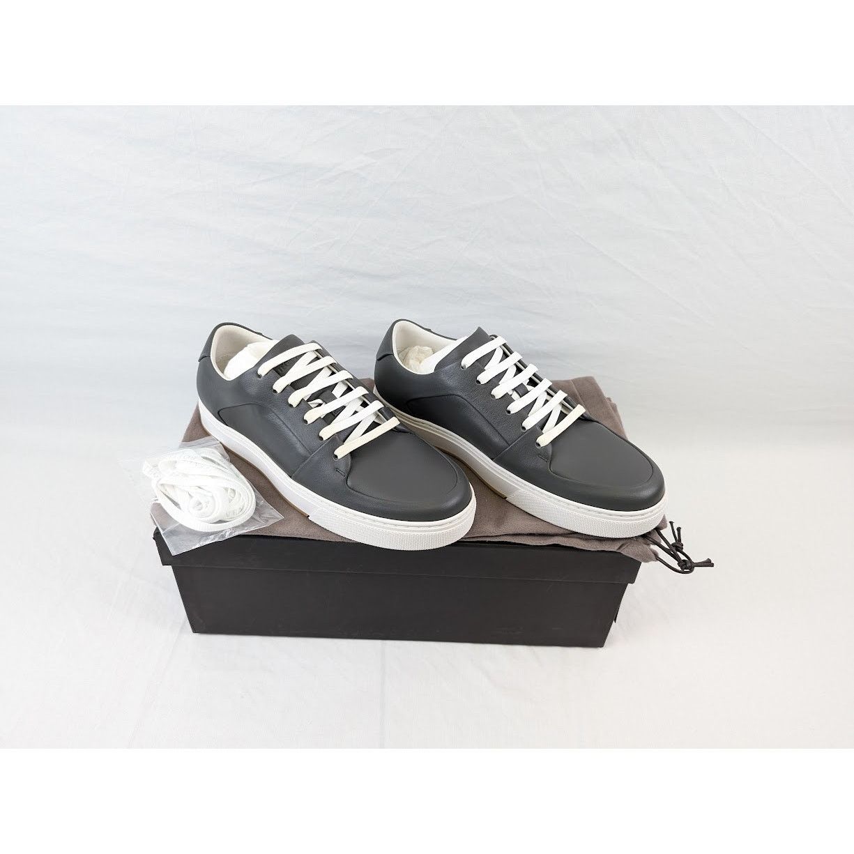 Bottega Veneta o1rshd1 Sneakers Speedster Calf in Light Graphite Size US 6 / EU 39 - 17 Thumbnail