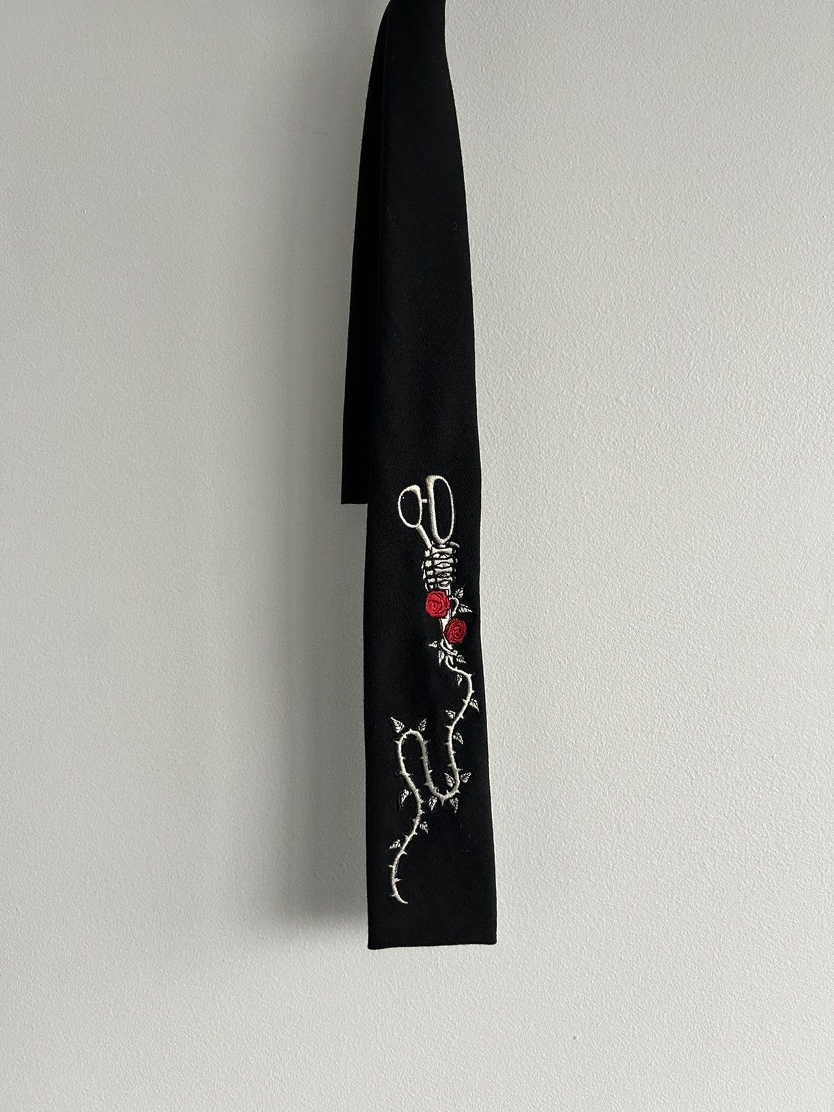 Yohji Yamamoto SS18 “南無阿弥陀仏” Square Tie | Grailed