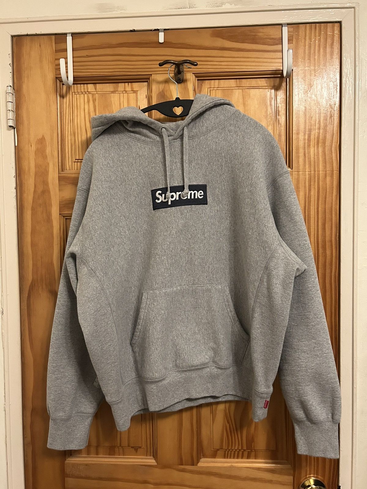 Supreme Supreme Box Logo Hooded Sweatshirt Heather Grey GRAY (FW24
