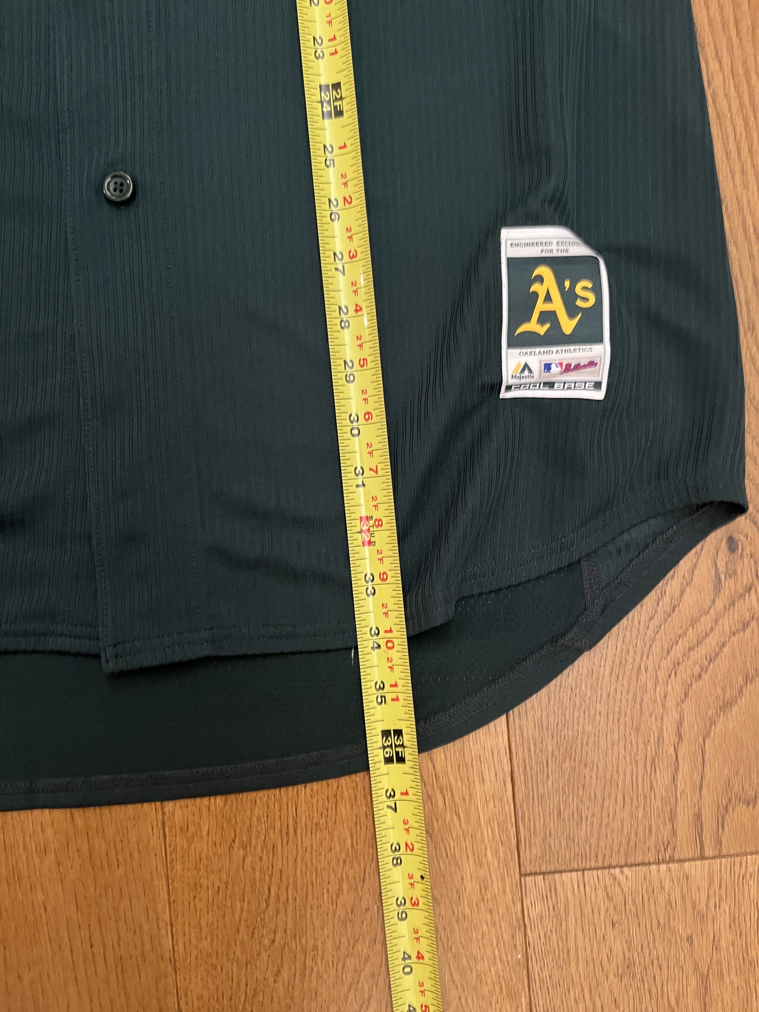 Majestic Vtg 2015 Oakland Athletics A's Majestic Authentic Jersey 52 Size US XXL / EU 58 / 5 - 4 Thumbnail