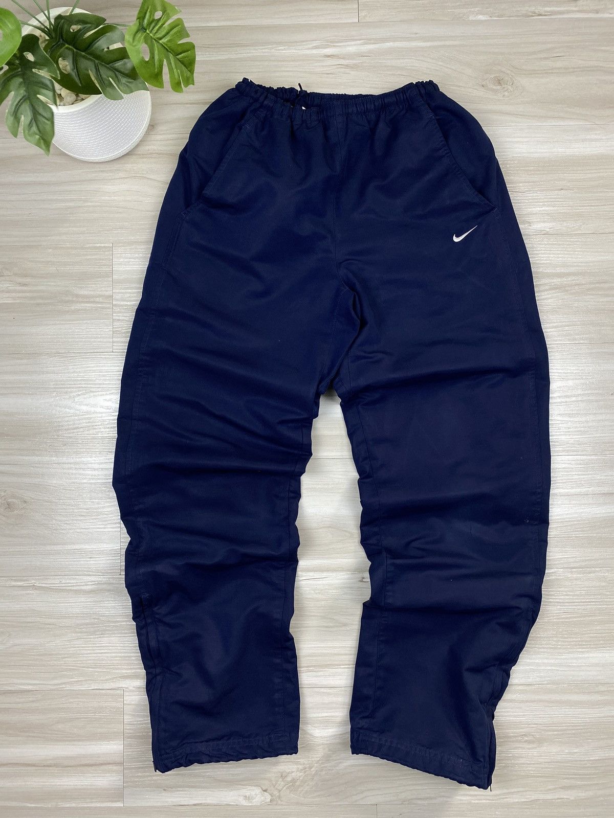 Nike × Vintage Vintage Y2K Nike nylon track Pants Joggers drill Gorpcore Size US 30 / EU 46 - 4 Thumbnail