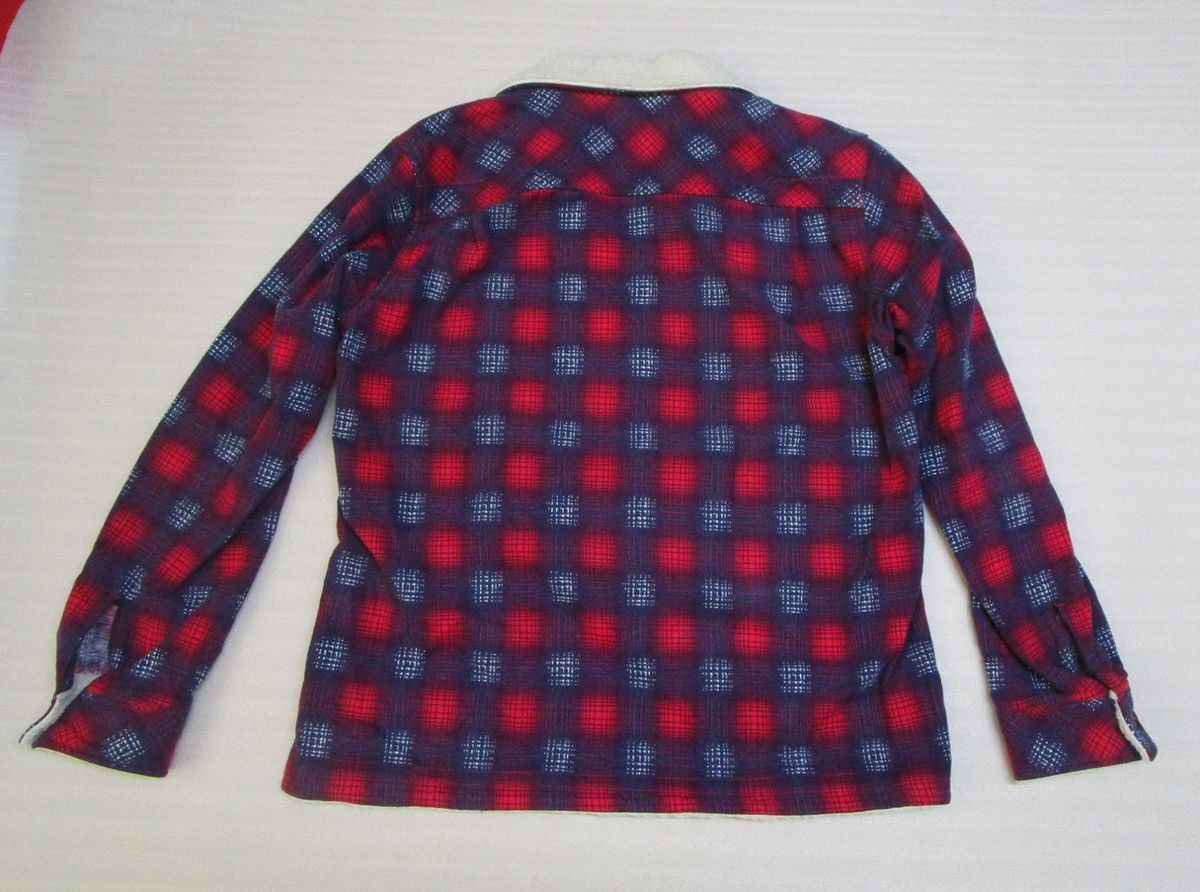 Number (N)ine Shearling Flannel Jacket Size US XL / EU 56 / 4 - 2 Thumbnail