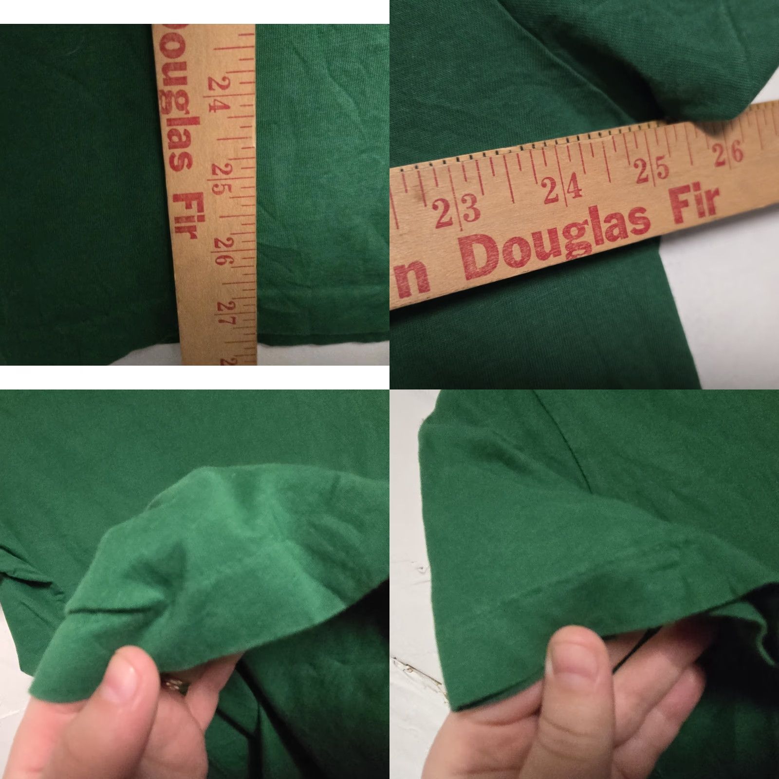 Ralph Lauren Polo Ralph Lauren Green Patch Spellout Classic Fit Tee XL Single Stitch Men T-Shirt Dictionary: Stitch Green, XL, Regular Size Size US XL / EU 56 / 4 - 8 Thumbnail