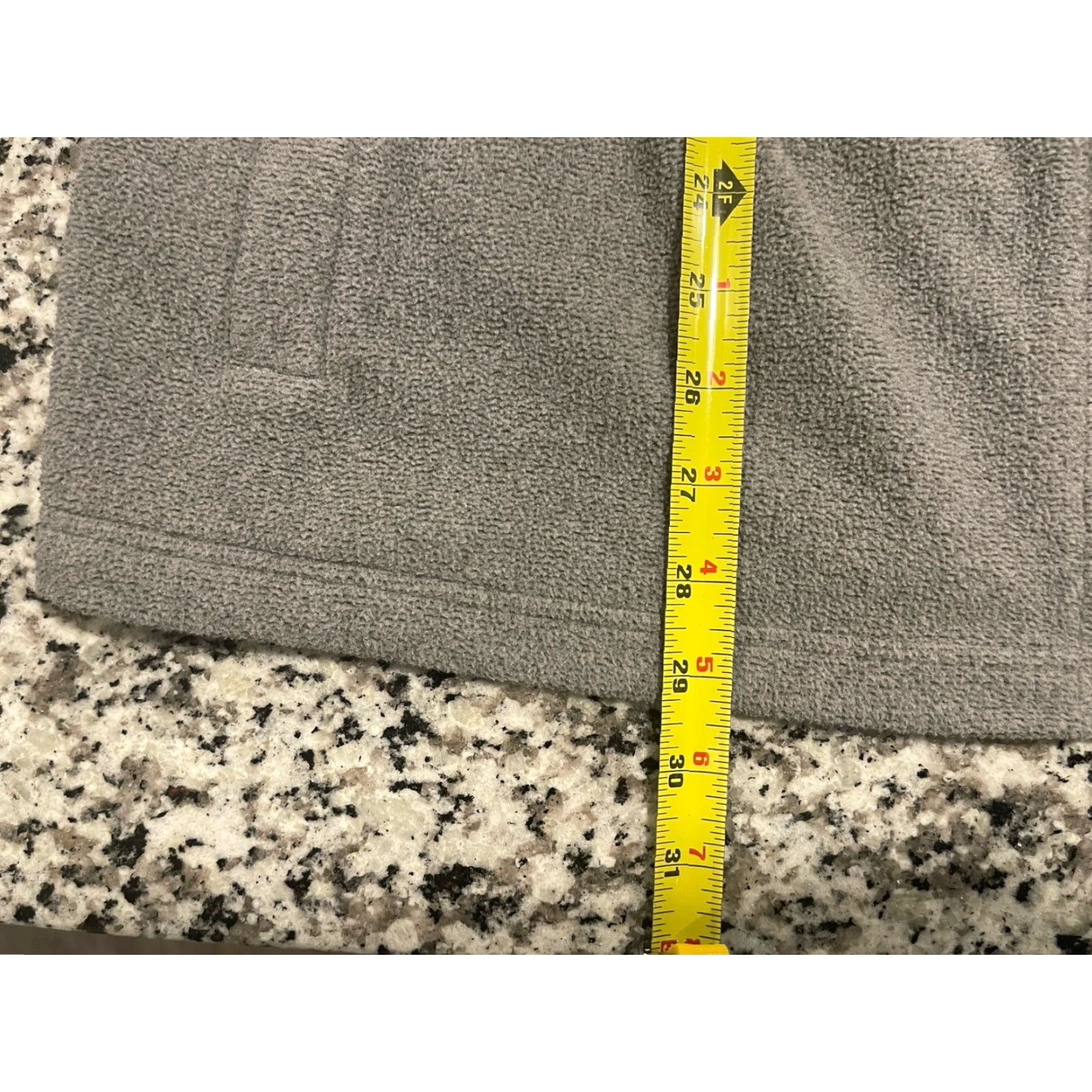 Vintage Huk Jacket Mens Large Gray Channel Fleece Fishing Performance Full Zip Size US L / EU 52-54 / 3 - 2 Thumbnail