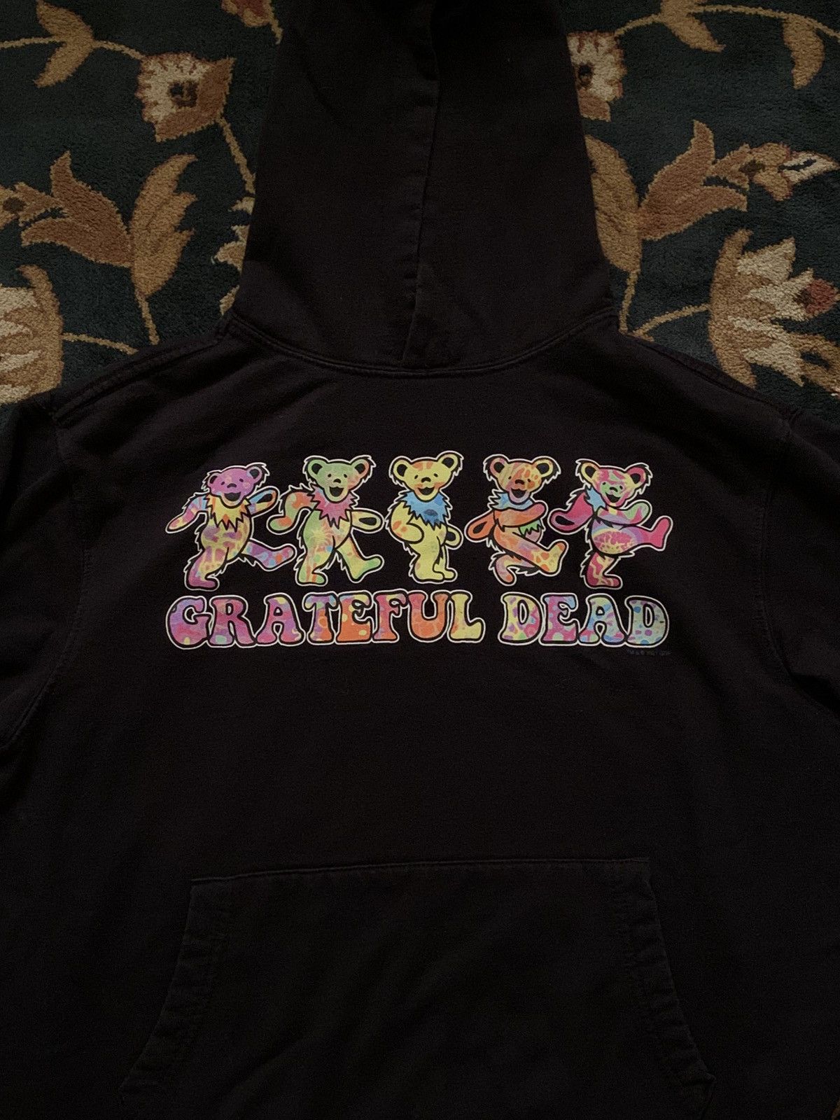 Grateful Dead Vintage Y2K Grateful Dead Bears Black Hoodie Streetwear Size US S / EU 44-46 / 1 - 2 Thumbnail