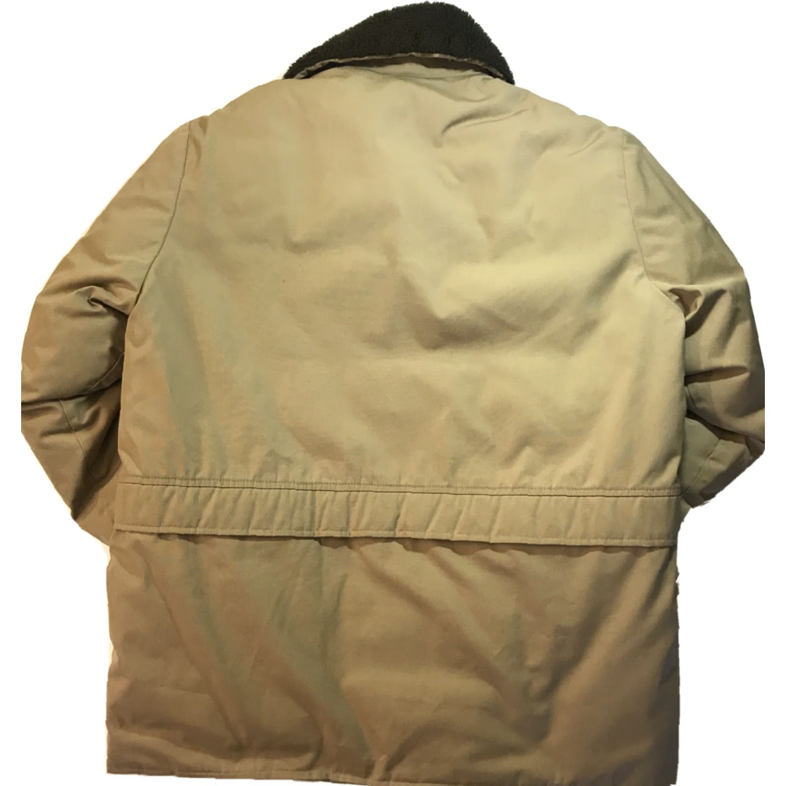 Vintage VINTAGE Sportsman's Apparel Mens Hunting Insulated Coat Jacket L Brown 44 48" Chest US Canvas Leather Plastic Long Sleeve Outdoor Hunting Jacket Mens Size US L / EU 52-54 / 3 - 5 Thumbnail