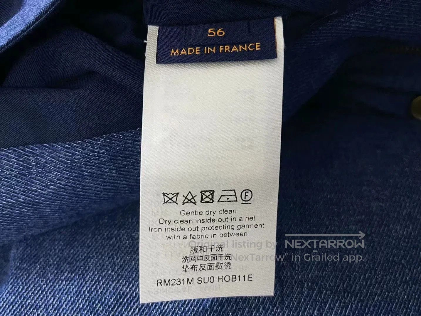 Louis Vuitton Louis Vuitton Monogram Denim Padded Jacket. Size US L / EU 52-54 / 3 - 3 Thumbnail