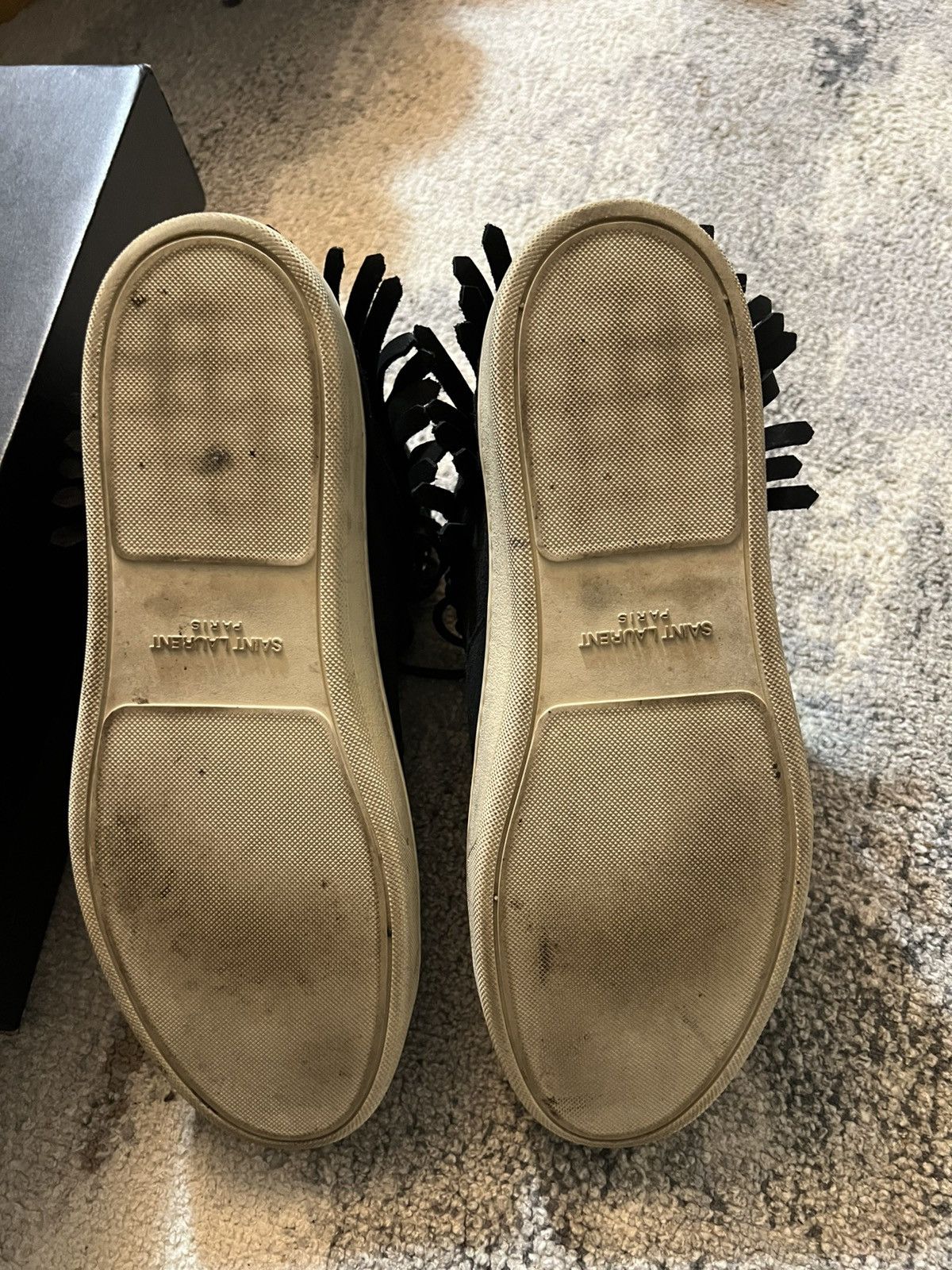 Hedi Slimane Hedi Slimane Saint Laurent Fringe Sneaker Size US 11 / EU 44 - 3 Thumbnail