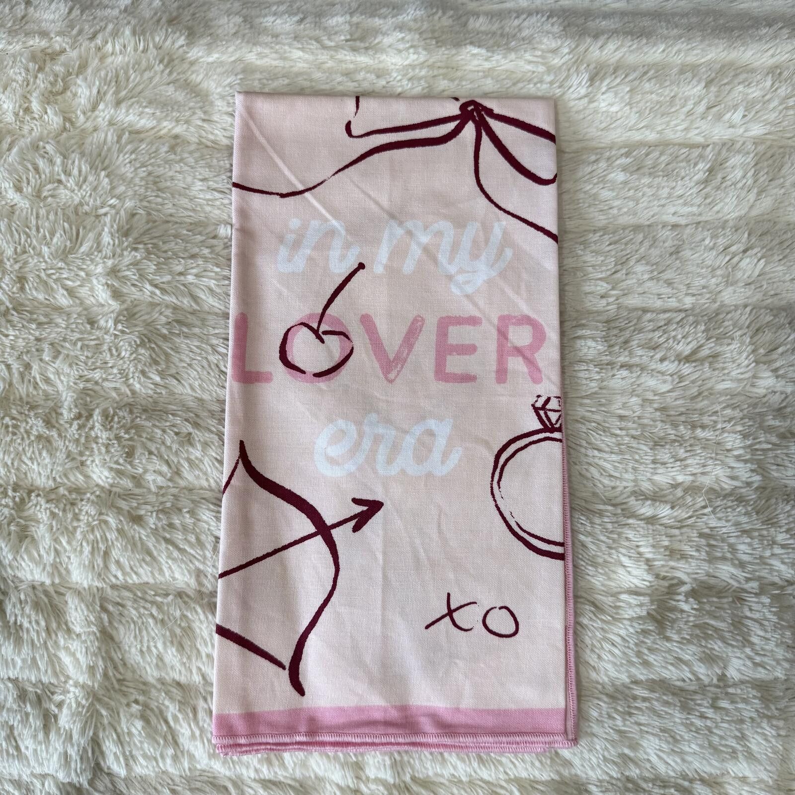Other Anthropologie My Lover Era Dish Towel Size ONE SIZE - 1 Thumbnail