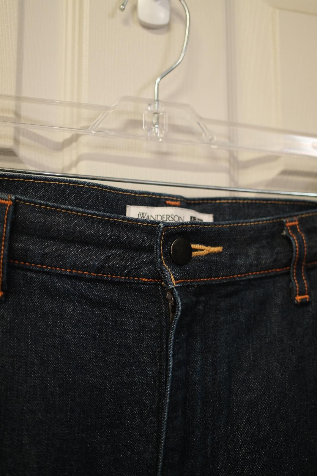 Other 2017' Uniqlo x JW Anderson Dark Wash Wide-Leg Jeans Size 36" / US 14 / IT 50 - 4 Thumbnail