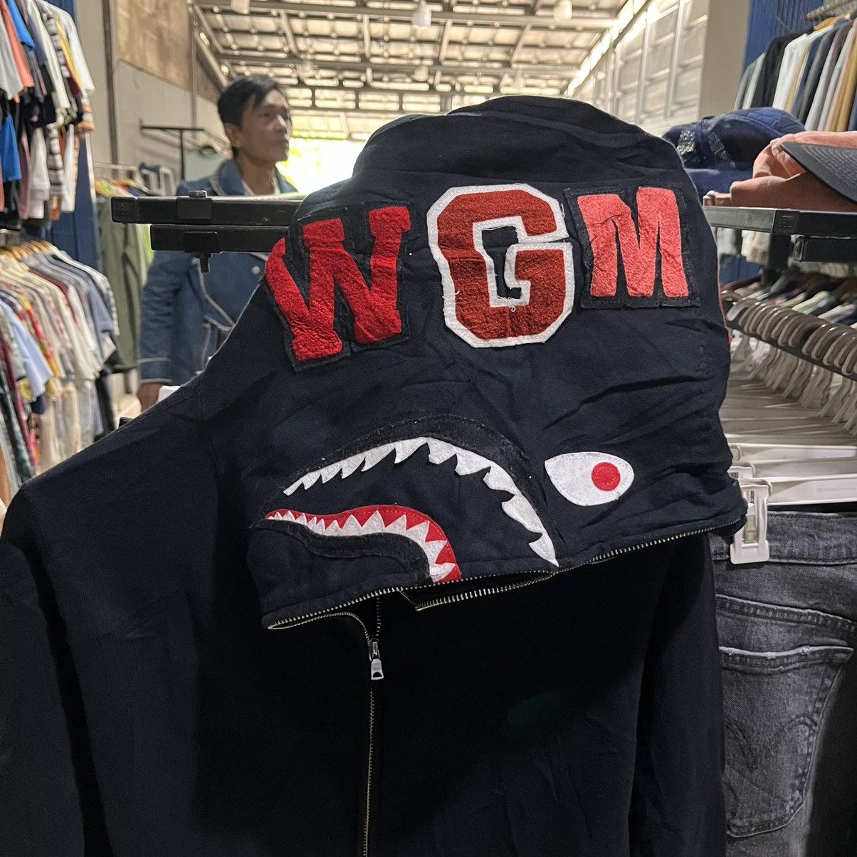 Bape Steals💰Bape 20th Anniversary Red Camo Shark Zip Up Hoodie Size US L / EU 52-54 / 3 - 4 Thumbnail