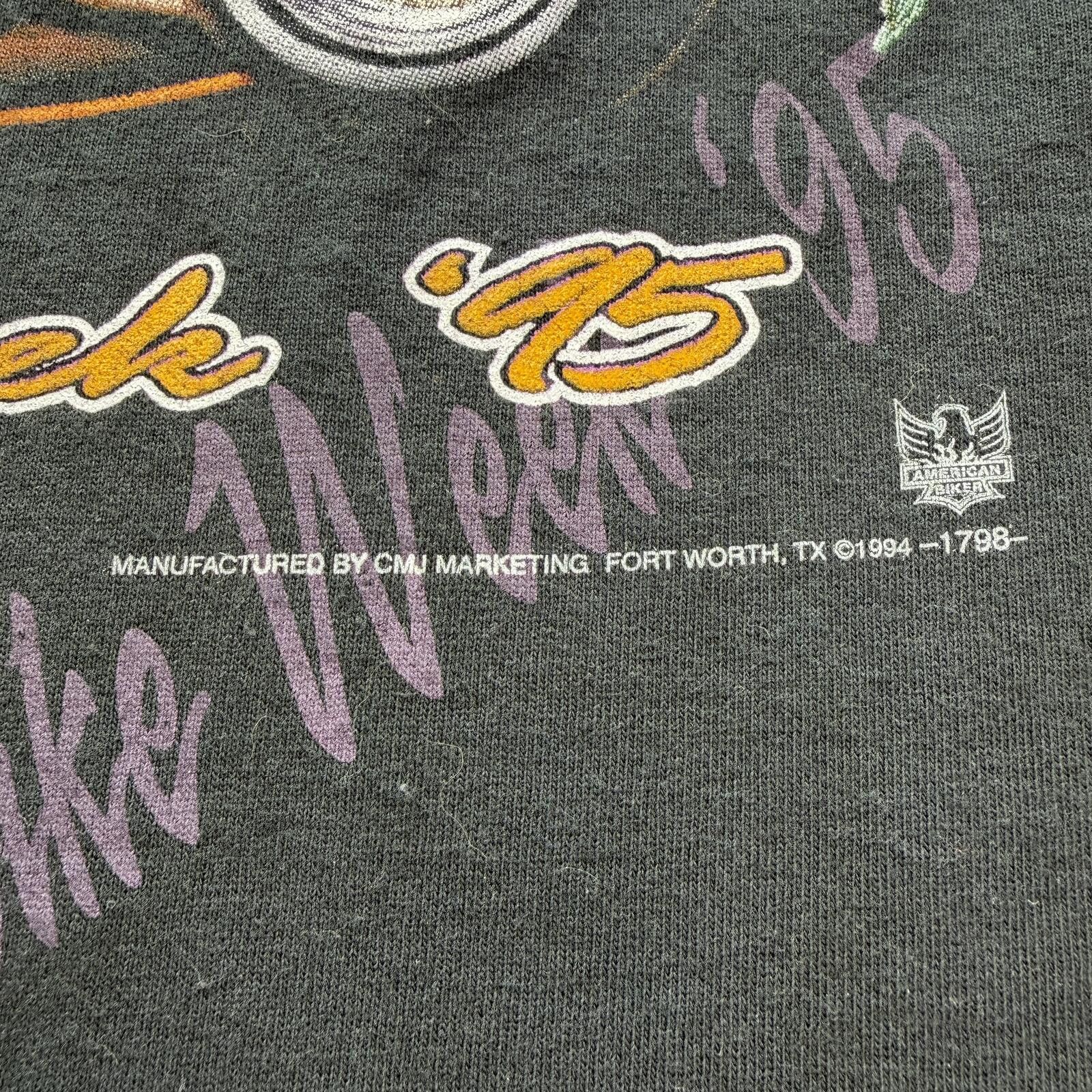 Other Vintage 1995 Daytona Bike Week T Shirt Made In USA AOP XL Size US XL / EU 56 / 4 - 5 Thumbnail