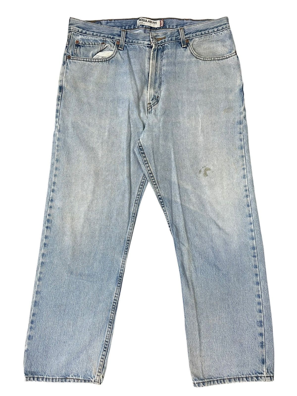 Levi's Vintage Levi’s 505 Regular Fit Jeans Streetwear Size US 38 / EU 54 - 1 Thumbnail