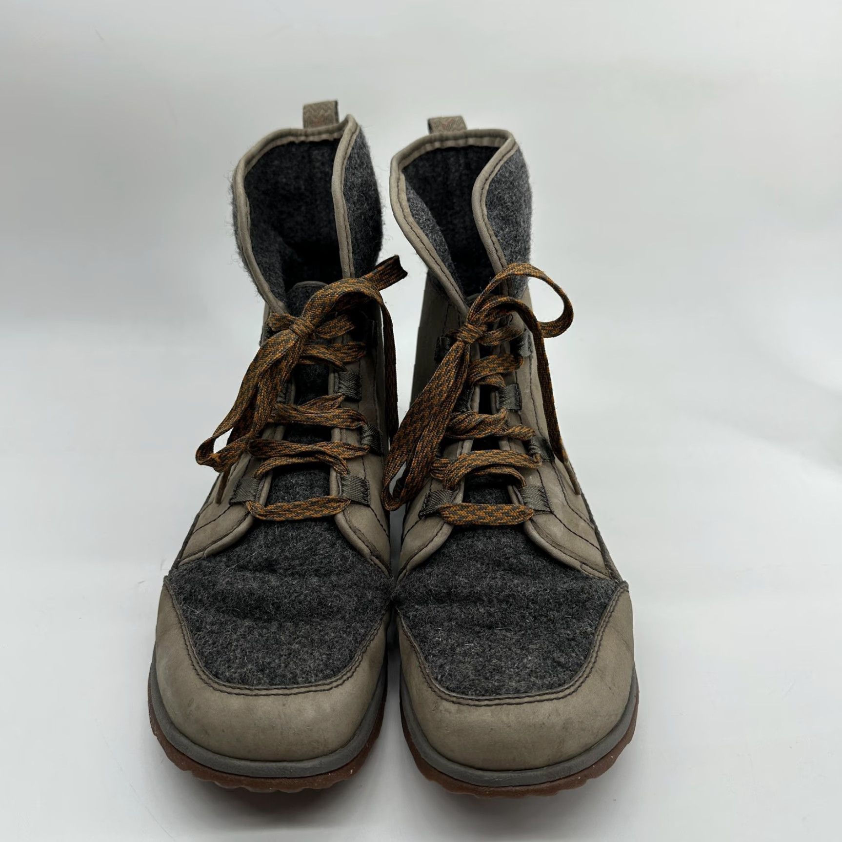 Chaco Chaco Boots Womens 10 Gray Nickel Fleece Lined Ankle Winter Snow Boot J150184 Size L / US 10 / IT 46 - 4 Thumbnail