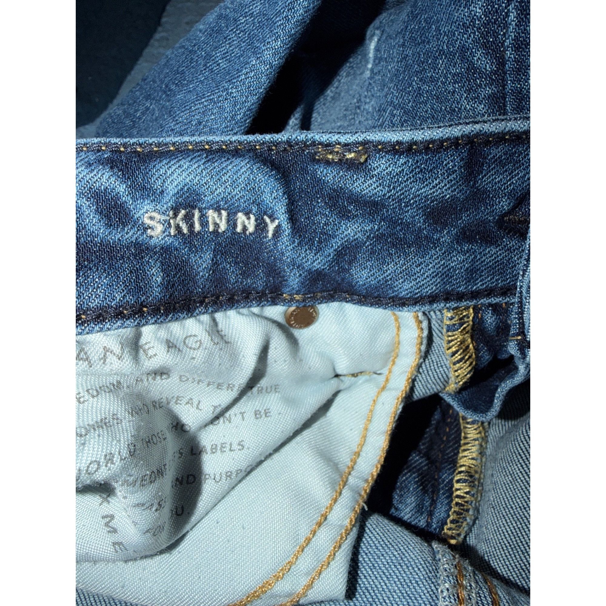 American Eagle Outfitters American Eagle Airflex+ Distressed Skinny Jeans Mens Size 32 Size US 32 / EU 48 - 6 Thumbnail