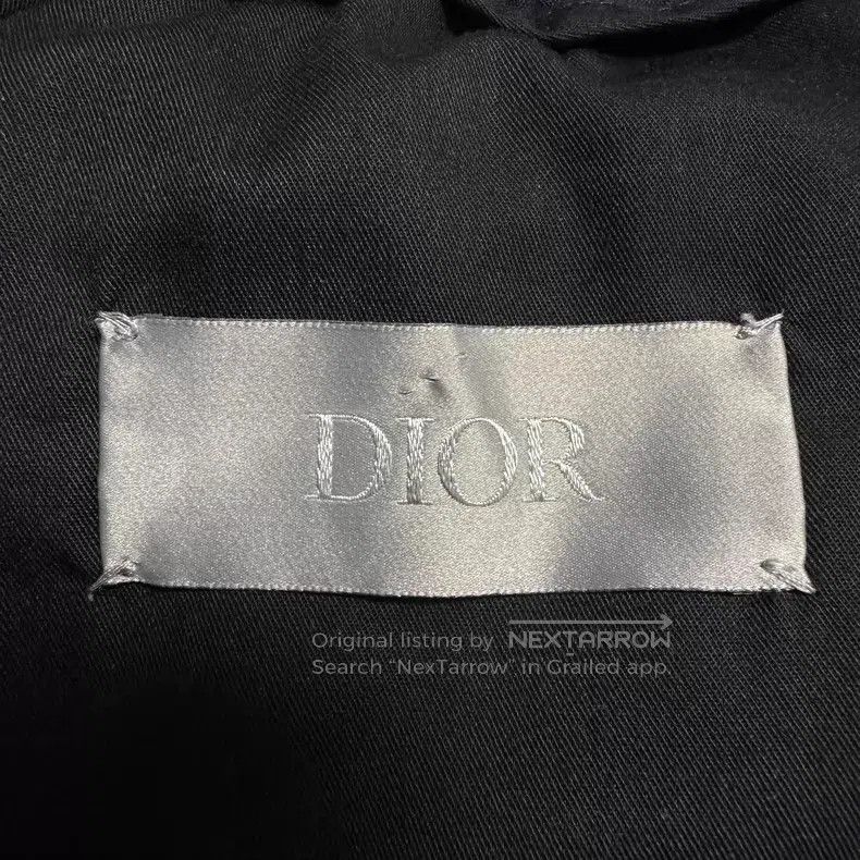 Dior Dior Dark blue drawstring side zipper wool casual pants Size US 30 / EU 46 - 5 Thumbnail