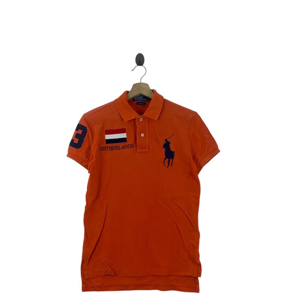 Polo Ralph Lauren Vintage POLO RALPH LAUREN Netherlands Team Tee Shirt Top Size S / US 4 / IT 40 - 3 Thumbnail