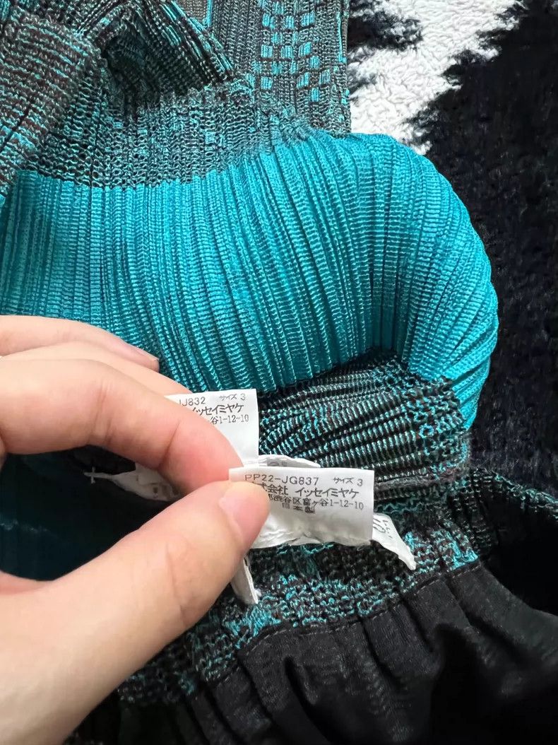 Issey Miyake Issey Miyake size:3 Pleated short-sleeved cardigan Size M / US 6-8 / IT 42-44 - 6 Thumbnail