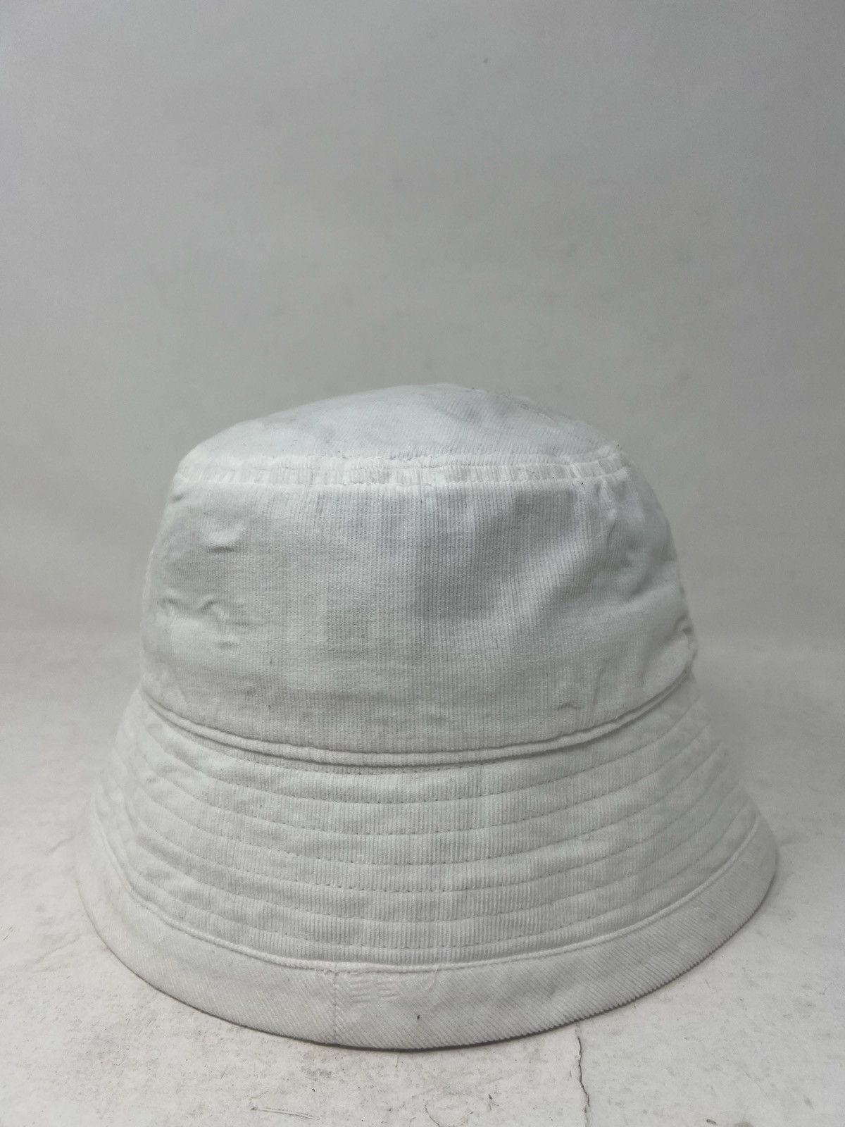 Adidas Adidas White Corduroy Bucket Hat Size ONE SIZE - 4 Thumbnail