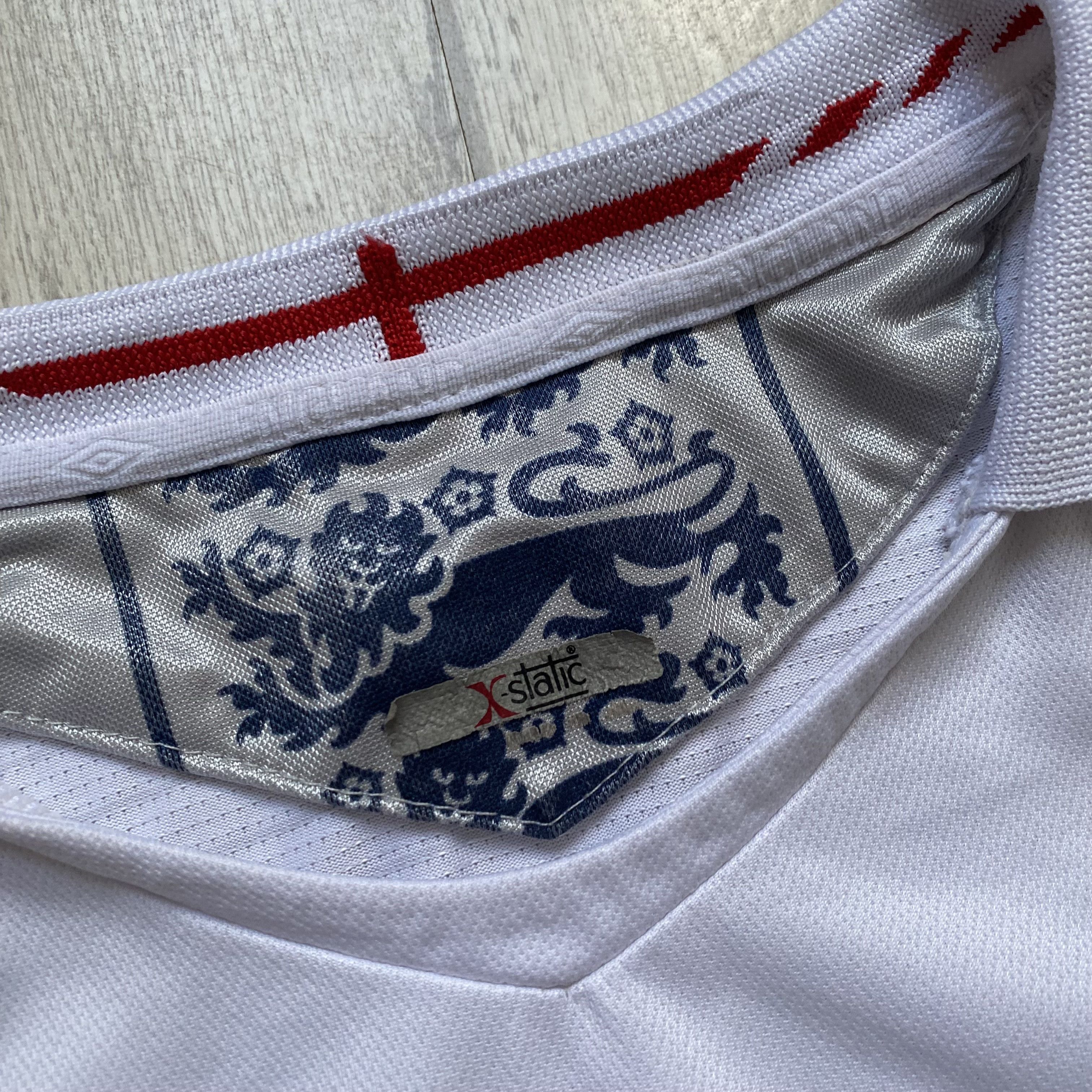 Umbro ⚽️ Vintage 05s Drill England Soccer jersey Blockore football Size US L / EU 52-54 / 3 - 4 Thumbnail