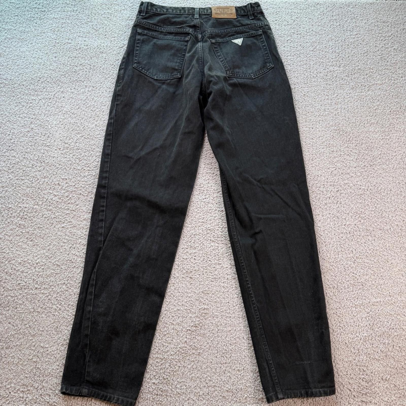Guess Vintage Guess Jeans Made in USA 32x34 Faded Black 90s Size US 32 / EU 48 - 2 Thumbnail