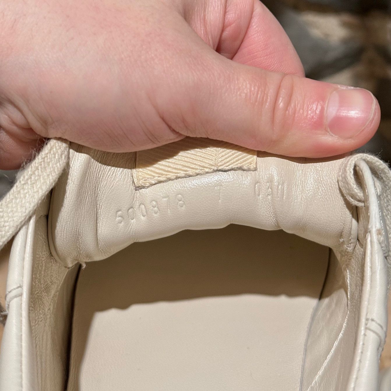 Gucci Gucci Ivory "Vintage" Square Logo Rhyton Chunky Sneakers Size US 8 / EU 41 - 12 Thumbnail