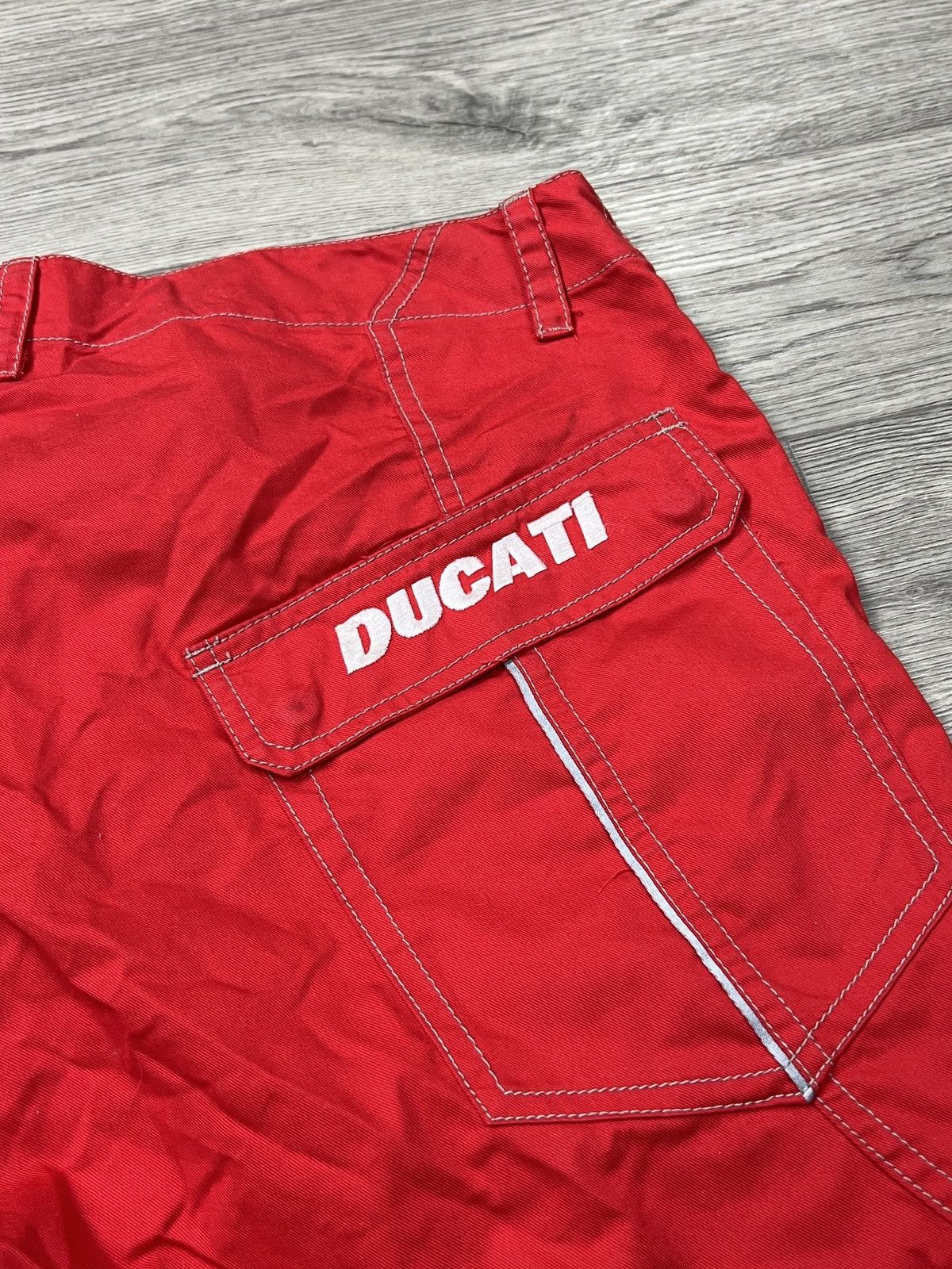 Puma Puma x Ducati Corse MotoGP Team Issue Cargo Pants Red Sz 36 Size US 36 / EU 52 - 12 Thumbnail