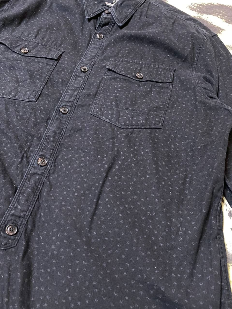 Allsaints Allsaints Shirt Button-up Long Sleeve Logo Size US L / EU 52-54 / 3 - 10 Thumbnail
