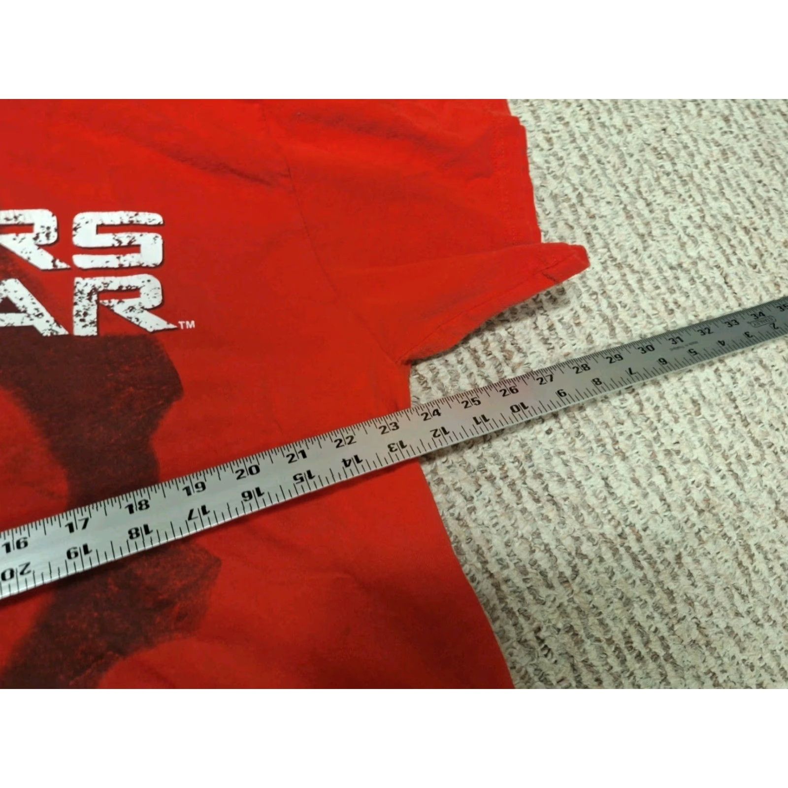 Vintage Gears of War T-Shirt Xbox 360 Promotional Promo L/XL Red Skull Mens Short Sleeve Bioworld Bioworld Gaming Shirt Size US L / EU 52-54 / 3 - 5 Thumbnail