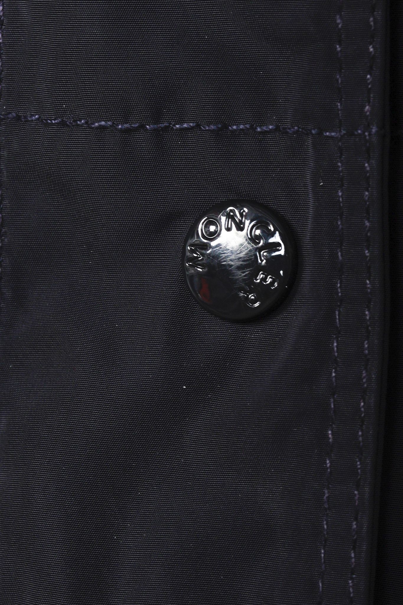 Moncler Moncler Nylon Navy Blue Jacket Blazer Size XS / US 0-2 / IT 36-38 - 10 Thumbnail