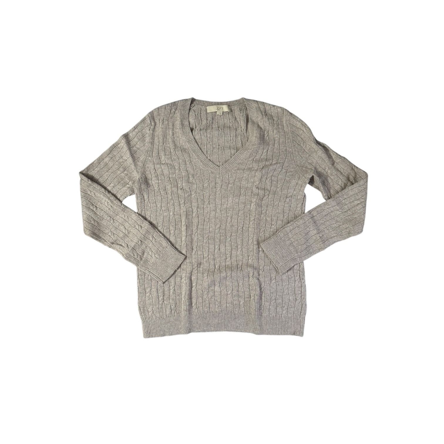 Other Ann Taylor Loft Classic Beige Pull Over Women’s Sweater – M Size M / US 6-8 / IT 42-44 - 1 Thumbnail