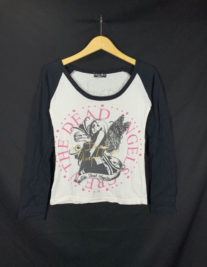 Hysteric Glamour Y2k Hysteric style The Dead Angels Lobg Sleeve Size US S / EU 44-46 / 1 - 1 Thumbnail