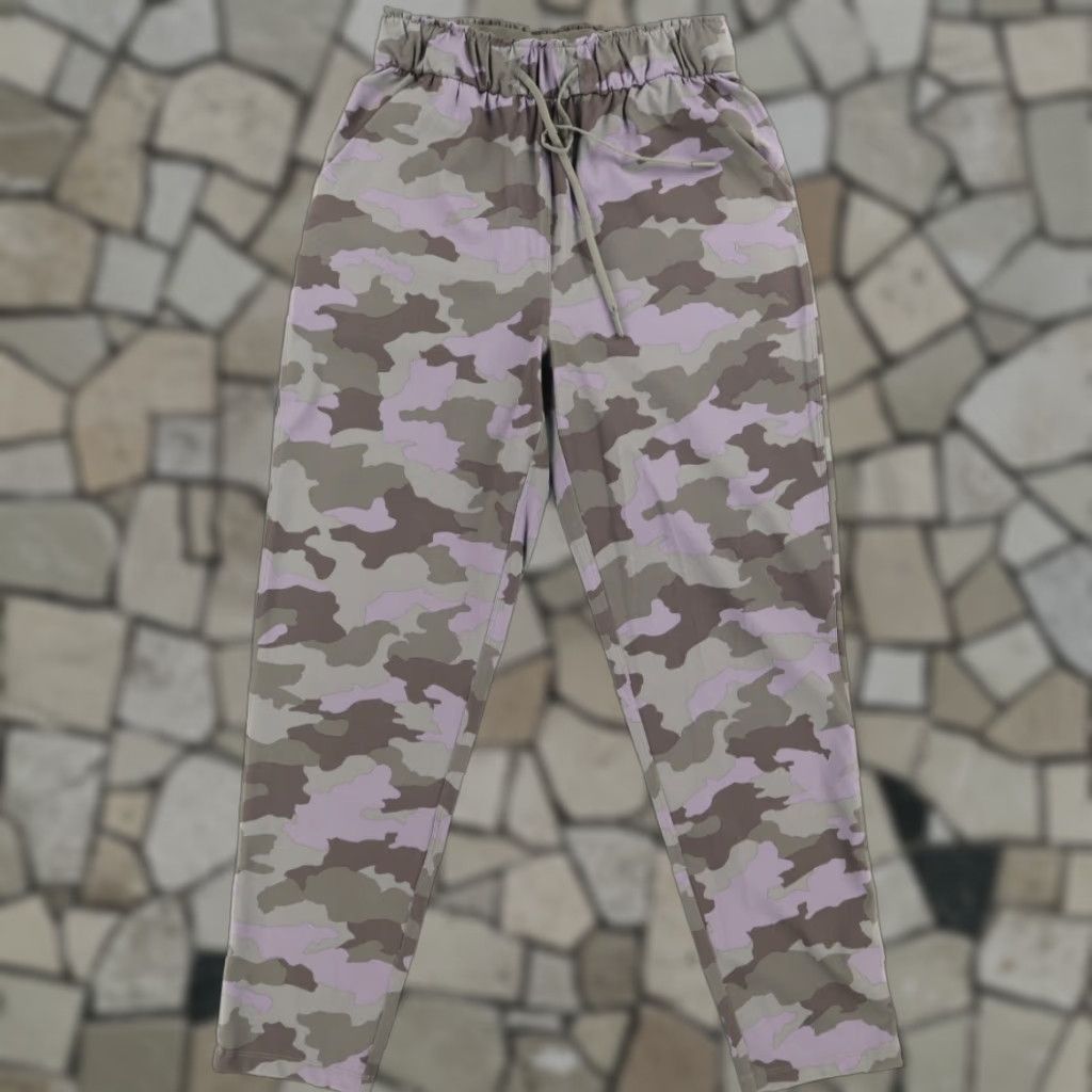 Lululemon Lululemon High Stretch Keep Moving 7/8 High Rise Nylon Woven Training Pants Multi-Colored Camouflage Women's 4 Size 27" / US 4 / IT 40 - 1 Thumbnail