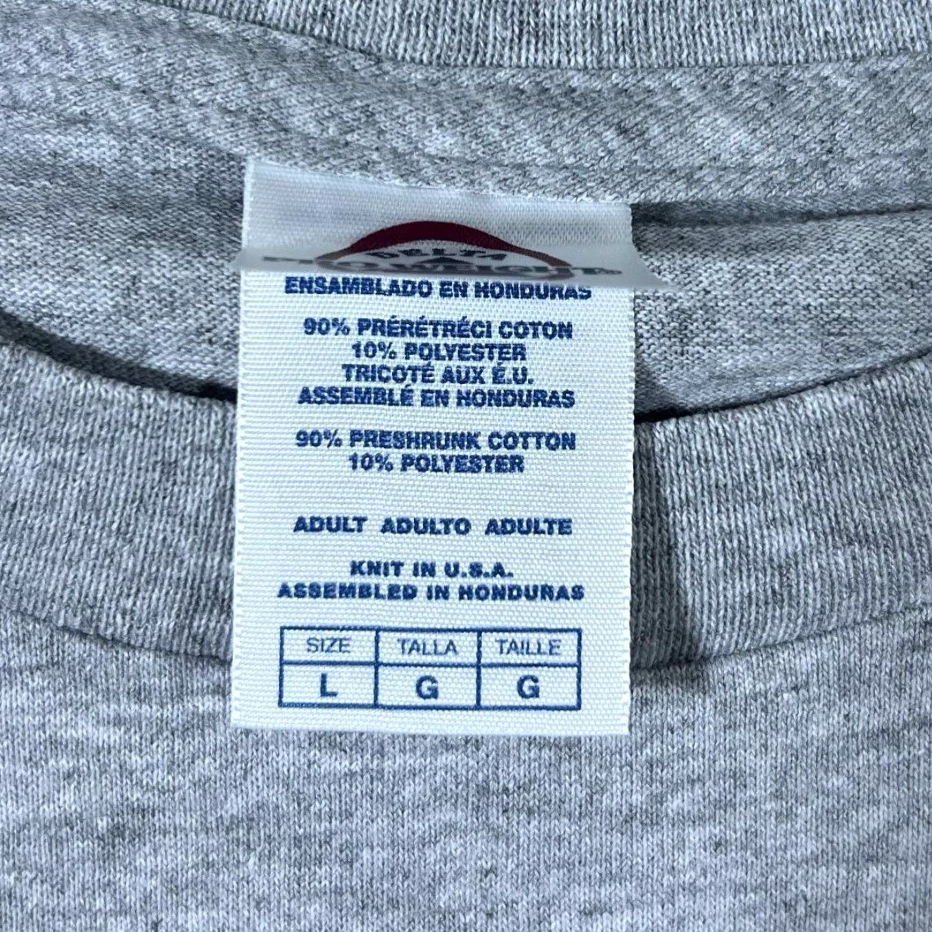 Delta Daytona Beach Race Week (2008) Motorsports Racing Souvenir Grey T-Shirt Large Mens Graphic Size US L / EU 52-54 / 3 - 3 Thumbnail