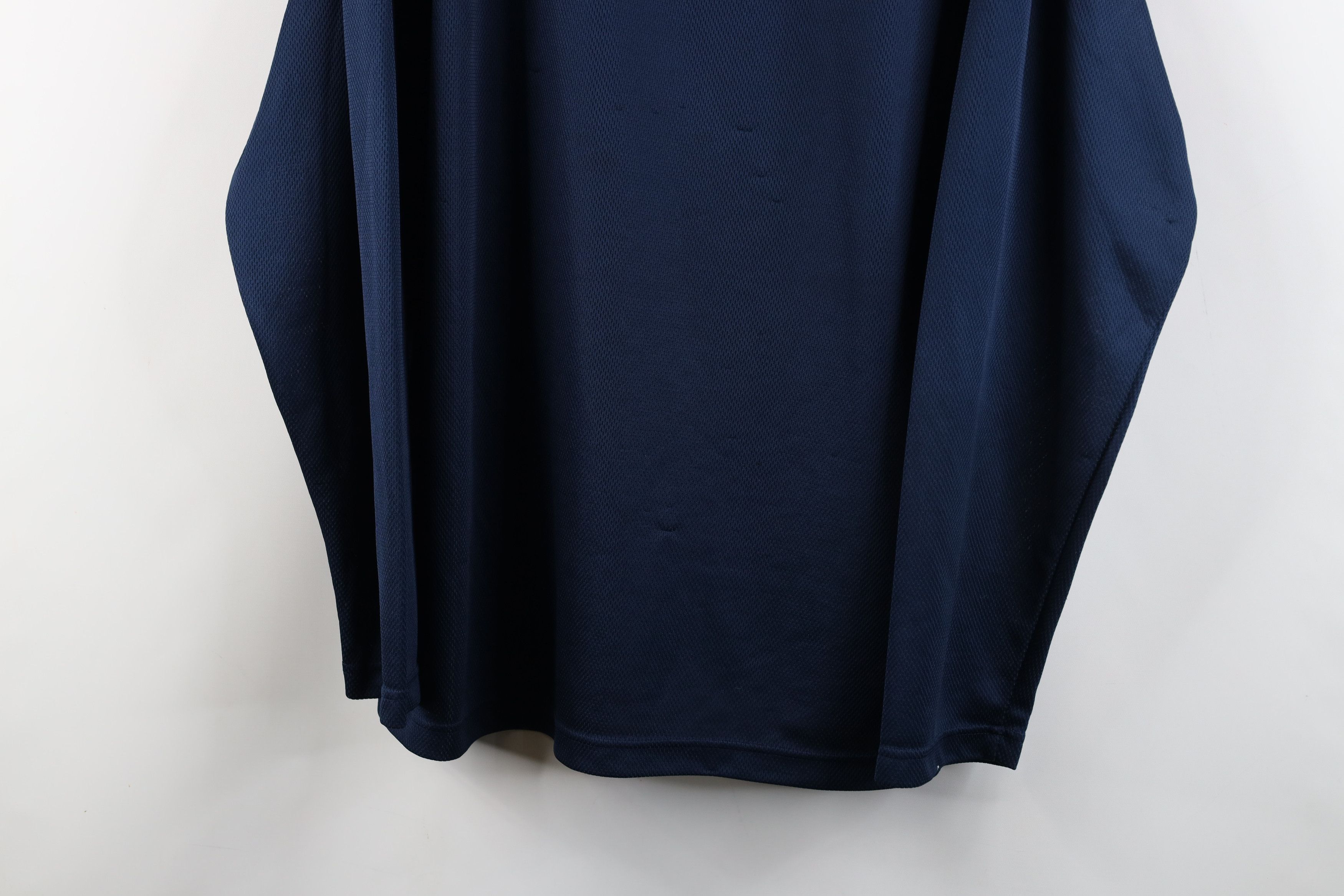 Nike × Vintage Vintage Y2K Nike Swoosh Thermal Knit Long Sleeve T-Shirt Size US XL / EU 56 / 4 - 3 Thumbnail