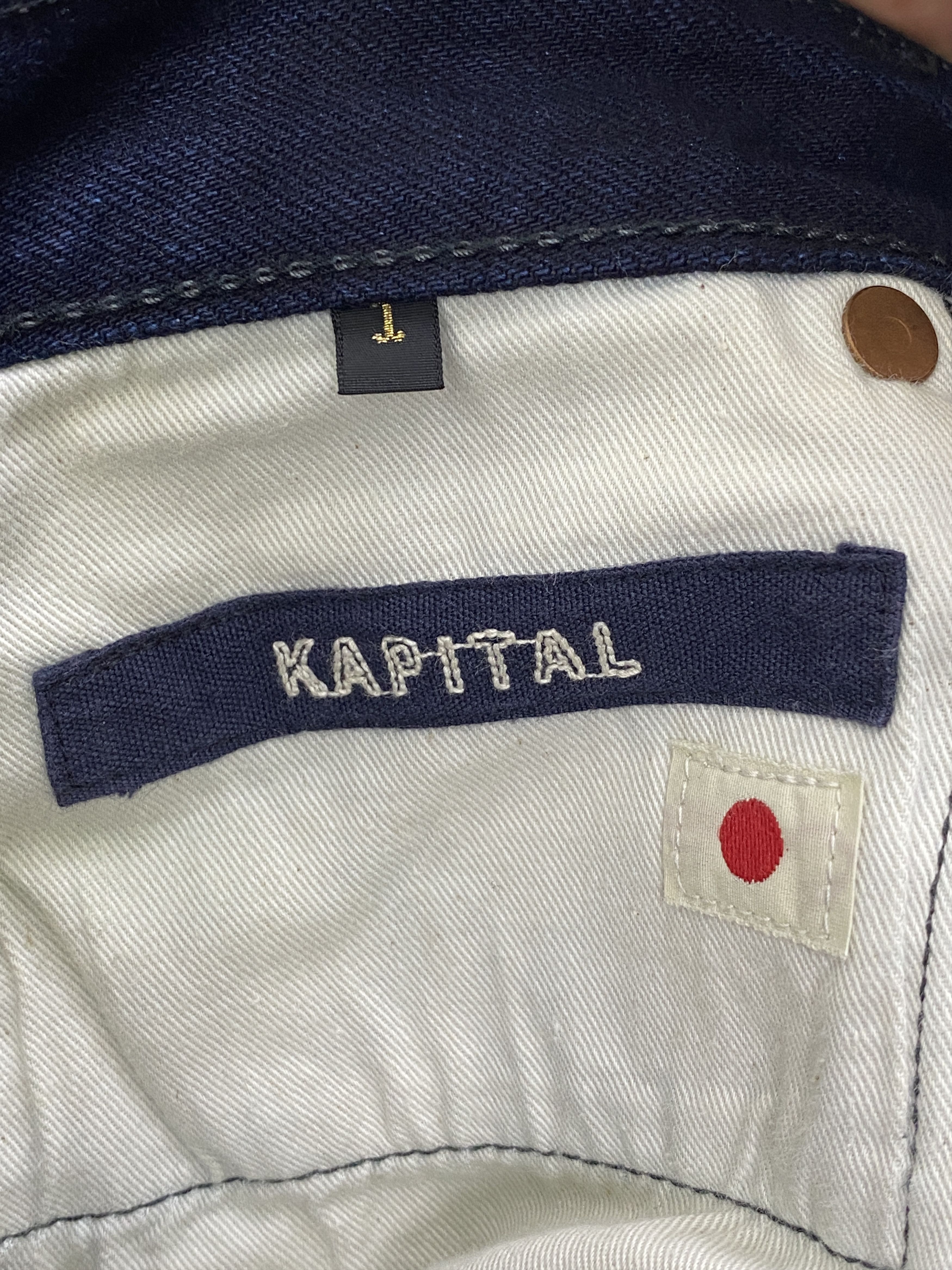Kapital × Kapital Kountry Kapital Flared Bootcut Denim Jeans DP2704 Size US 29 - 7 Thumbnail