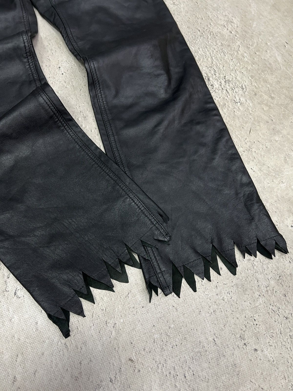 Dolce & Gabbana Dolce Gabbana leather moto archive 2000s pants y2k Size US 32 / EU 48 - 3 Thumbnail