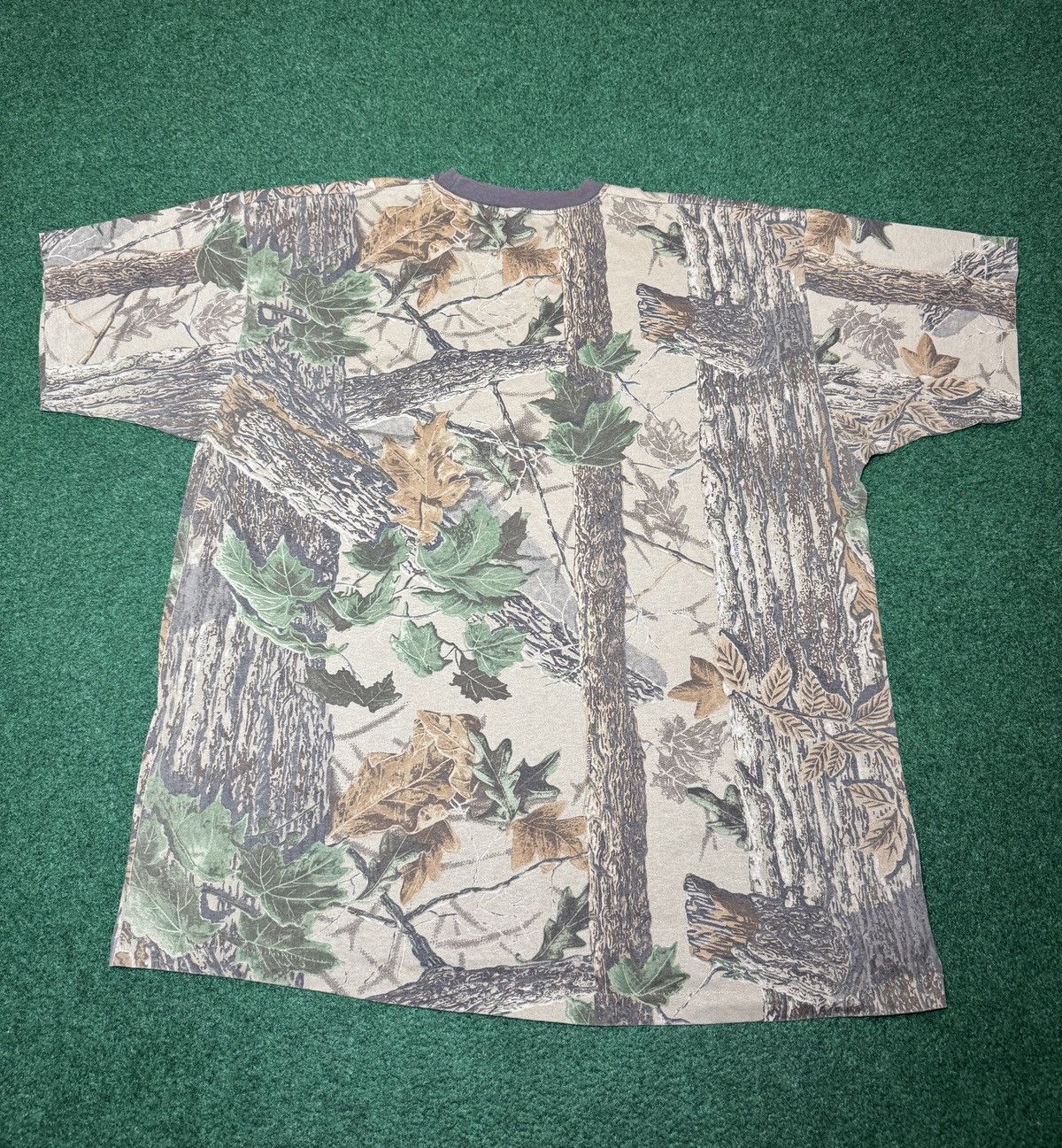 Realtree Vintage Realtree Pocket Camo XL Baggy 25x30 Hip Hop T Shirt Size US XL / EU 56 / 4 - 7 Thumbnail
