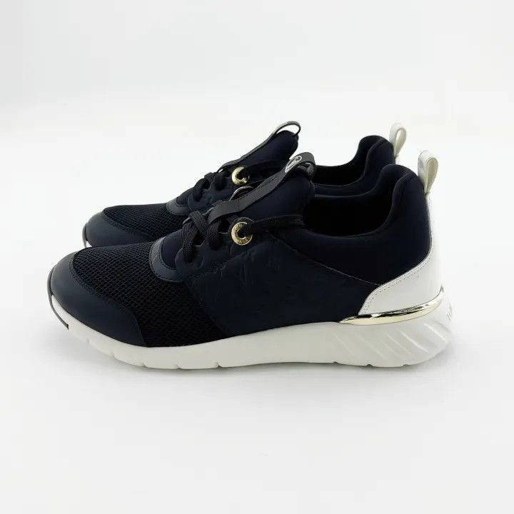 Louis Vuitton Louis Vuitton Black Low-Top Running Sneakers -2508 Size US 10 / EU 43 - 1 Thumbnail