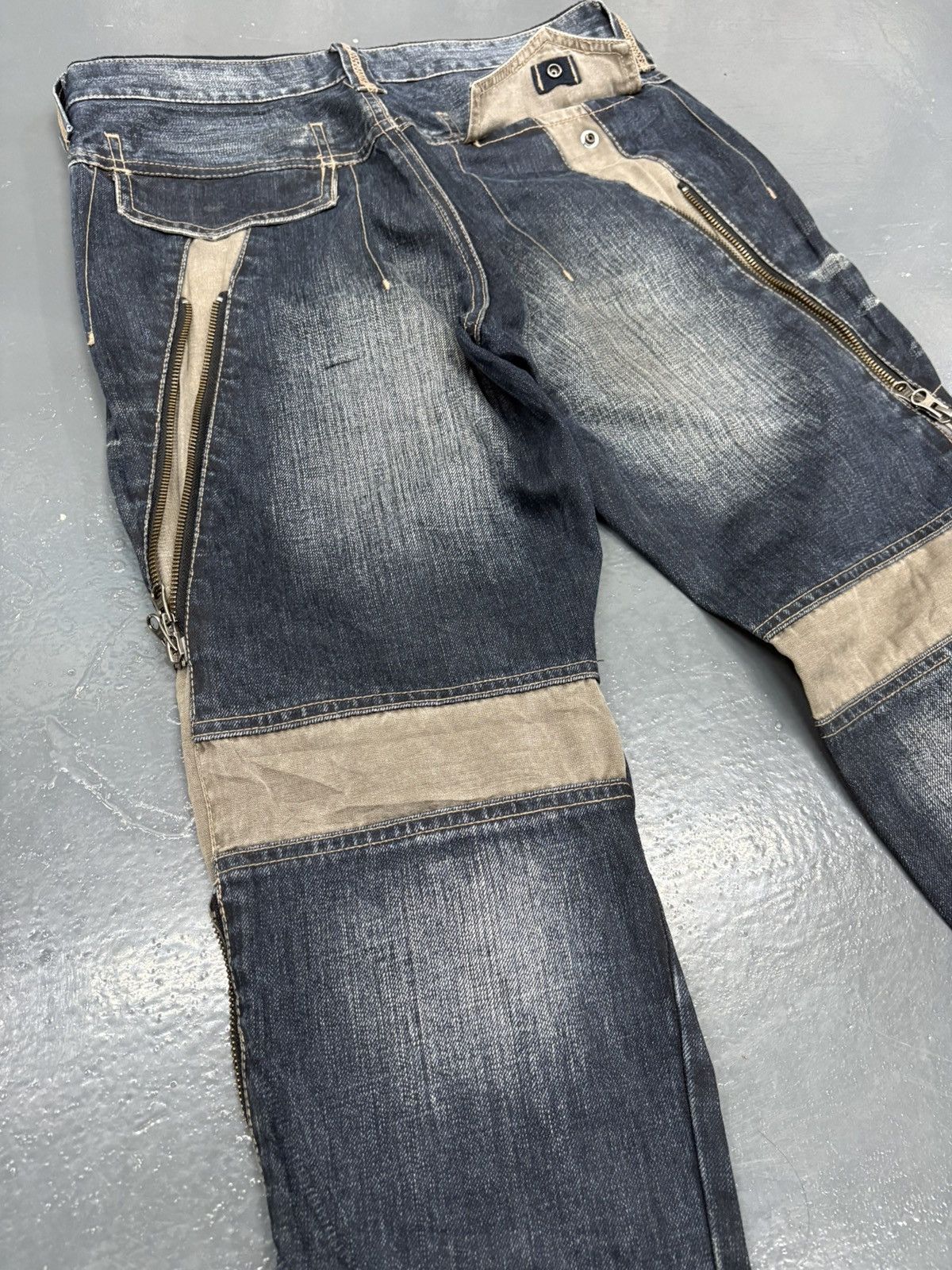 If Six Was Nine × PPFM × Seditionaries Rare PPFM bondage denim Size US 32 / EU 48 - 6 Thumbnail
