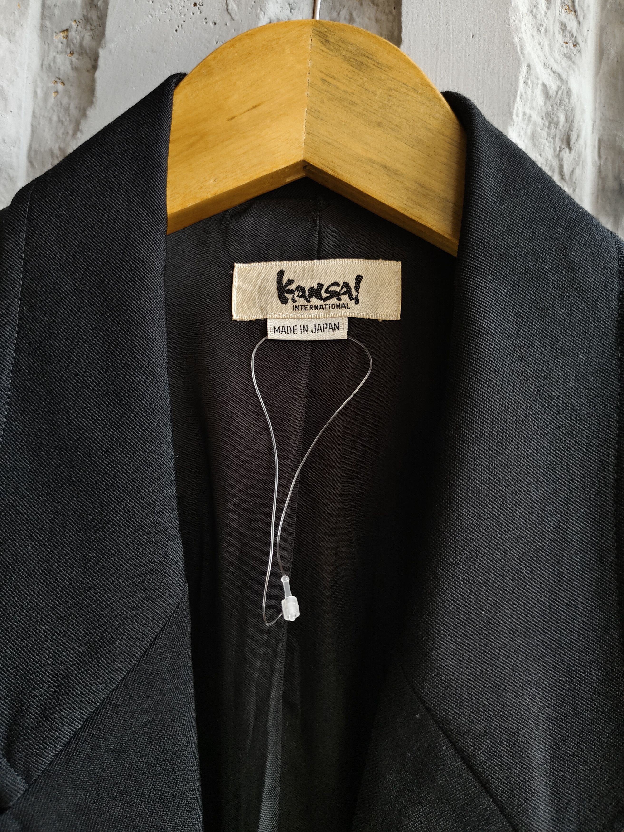 Kansai Yamamoto 80s Kansai- Archive Tailoring Double Breasted Military Blaze Size US M / EU 48-50 / 2 - 5 Thumbnail