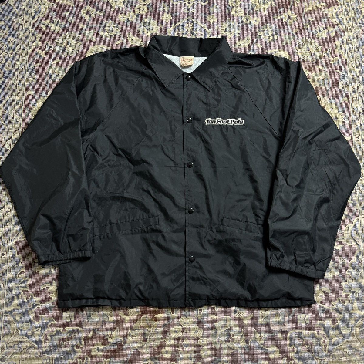 Band Tees Vintage 90s Ten Foot Pole Windbreaker epitaph records punk Size US XL / EU 56 / 4 - 2 Thumbnail