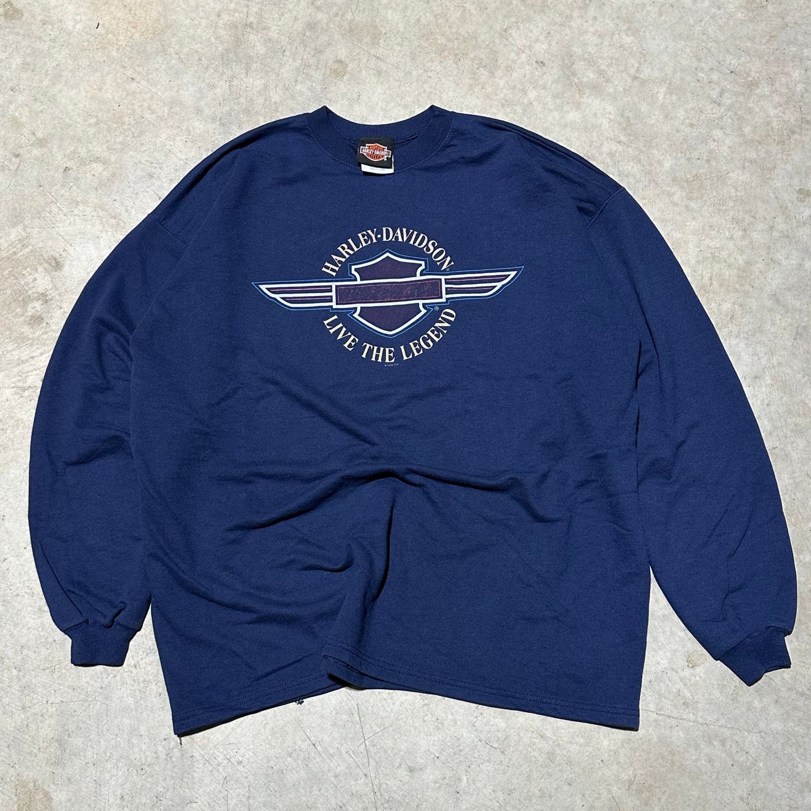 Harley Davidson Vintage 90s Harley Davidson Sweater size XL in Men Size US XL / EU 56 / 4 - 1 Thumbnail
