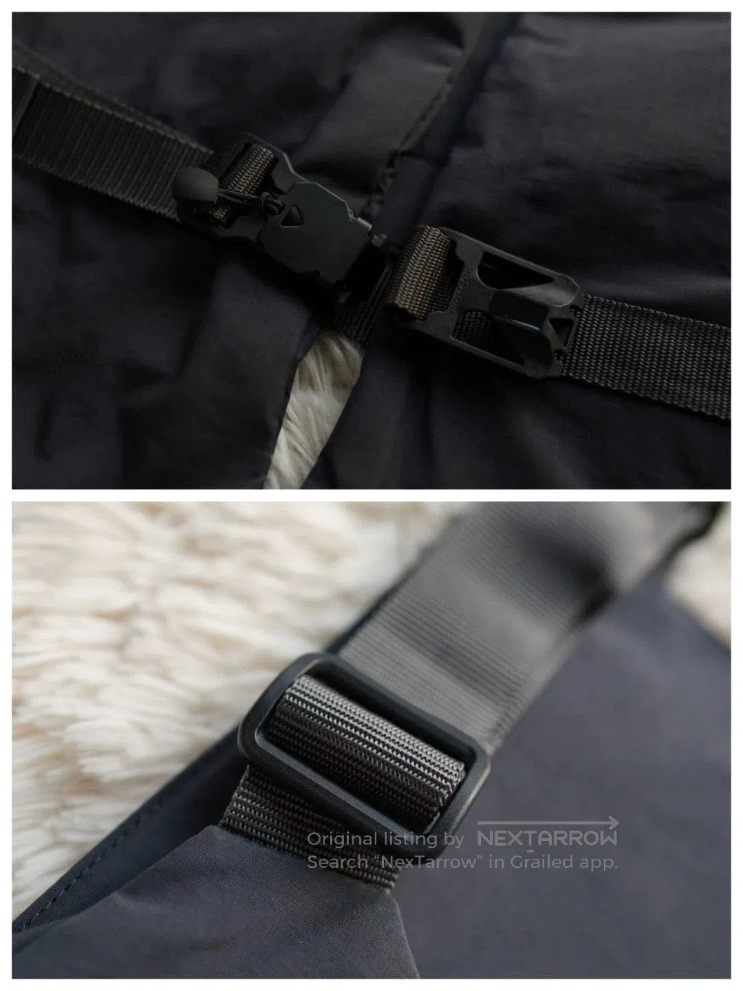 Neighborhood Black Utility Vest with Adjustable Straps. Size US S / EU 44-46 / 1 - 6 Thumbnail