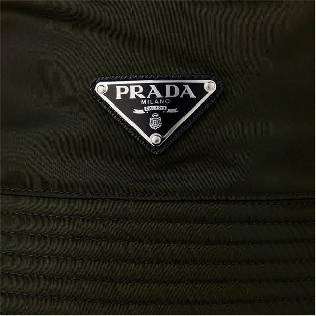 Prada Men'S Plain Nylon Bucket Hat Size ONE SIZE - 4 Thumbnail