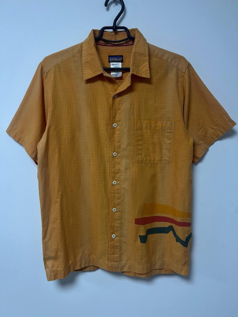 Patagonia Vintage Patagonia Organic Cotton Short Sleeve Shirt Outdoor M Size US M / EU 48-50 / 2 - 2 Thumbnail